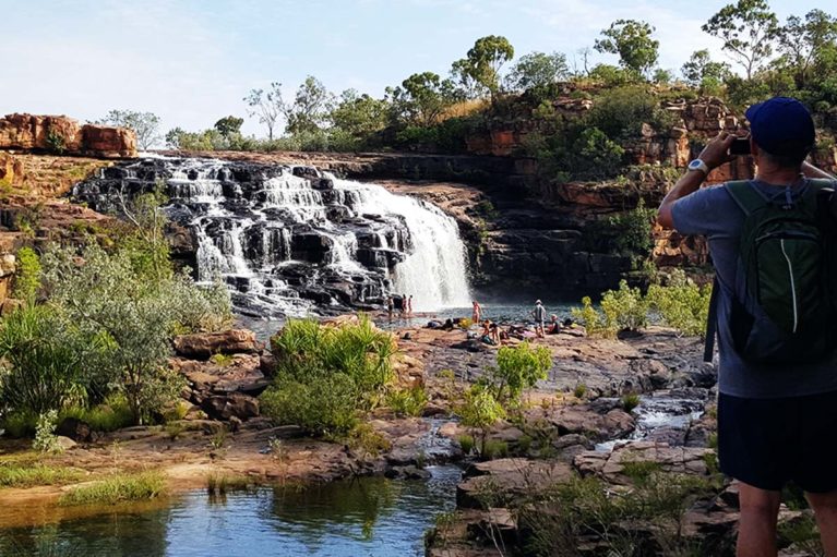 4 The Manning Falls walk is the longest walk on our Adventure Wild Kimberley Adventurer Tour - however it is so worth it!