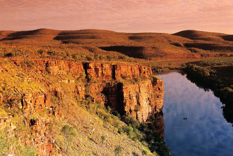 The Ord River, 320 km long & one of the most significant waterways in Australia. Enjoy recreational boating, fishing, water sports & birdwatching - Day 7