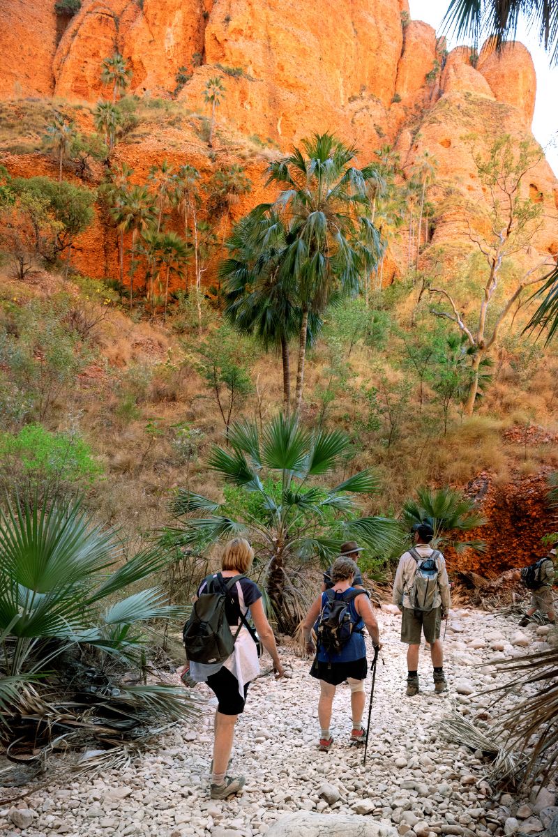 Accessing Echdina Chasm in Purnululu National Park