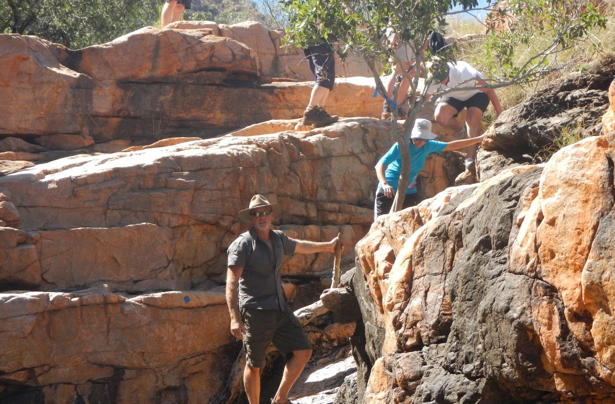 Physical fitness is important whilst exploring the Kimberley
