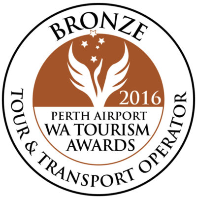 WA Tourism Awards - Tour & Transport Operator - Bronze - 2016
