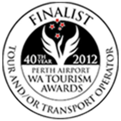 WA Tourism Awards - Tour & Transport Operator - Finalist - 2012