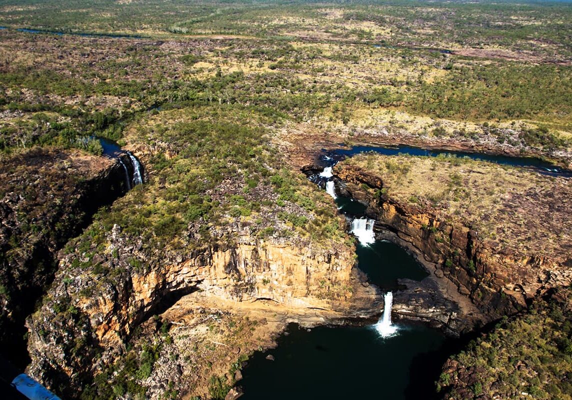 The Wunambal Aboriginal name for the Mitchell Plateau is Ngauwudu and Punamii-unpuu is the Indigenous name for the Mitchell River.